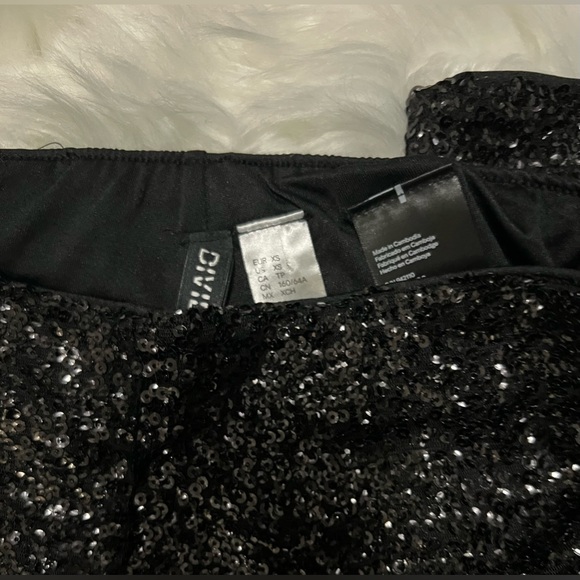 Black H&M Sequin Leggings - Picture 3 of 3